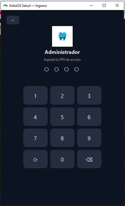 Login con PIN